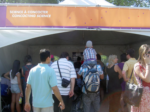 Les ateliers de PetraSapiens furent tr&egrave;s populaires!